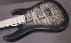 Ibanez GRG7221QA Tks String Solid Body Electric Guitar Quilt Black Burst Open. Price: $289.99.