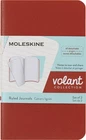 Moleskine Volant Journal Soft Cover Xs 2.5 4 Ruled Coral Orange Lined New. Price: $20.00.