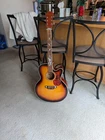 Galveston Acoustic Electric Guitar With Mother Of Pearl Used. Price: $200.00.