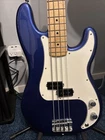 Fender Player Series Limited Edition Precision Bass Daytona Blue-mint Used. Price: $720.00.