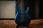 Carvin LB70P Metallic Blue Neck-thru Piezo Bridge Active Preamp J/mm Used. Price: $1175.00.