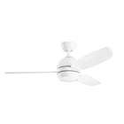 Kichler Vassar 52" Led Fan, White, Etched Opal, White/silver - 330002WH New. Price: $419.97.