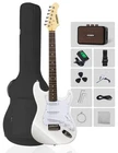 Electric Guitar 39 Inch Full Size Beginner Solid Body White MS-CS50 Mosen Maple New. Price: $179.99.