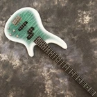 Ocean Green GSR200 Electric Bass Guitar 4 String Maple Top Chrome Part Fast New. Price: $219.00.