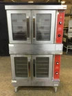 Vulcan VC6GD-9 Gas Full Size Double Stack Convection Oven Used. Price: $4200.00.