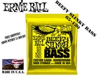 **ernie Ball Beefy Slinky 65-130 Electric Bass Guitar Strings 2840 (4-STRING)** New. Price: $21.99.