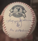 Reggie Jackson Signed Rawlings Mlb 30TH Anniversary Mr October Baseball Yankees. Price: $199.99.