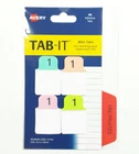 Avery 40 Sticky Tabs 74762 Numbers 1-10 Color Page Index Maker Plastic To TAB07 Brand. Price: $8.58.