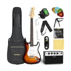 Strich Electric Beginner Kit, Solid Body 39" Full Size Guitar... New. Price: $168.27.