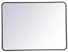 Elegant Lighting MR803040 Formiae 30" X 40" Contemporary - Black New. Price: $238.00.