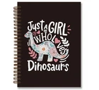 Foedor Dinosaur Notebook,just Girl Who Loves 8.0X5.0X0.5 In, New. Price: $23.58.
