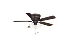 Hampton Bay Clarkston Ii 44" Led Indoor Oil Rubbed Bronze Ceiling Fan Light Kit New. Price: $64.90.