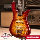 Warwick Limited Edition Masterbuilt Streamer Stage Ii Nt Bass - Bleached Honey New. Price: $10790.00.