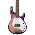 Ernie Ball Music Man STINGRAY5 Special H 5-STRING Electric Bass Purple Sunset New. Price: $2899.00.