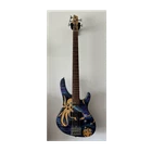 Washburn XB-500 5-STRING Bass Guitar Natural Wood W/ Custom Finish And Case Used. Price: $350.00.