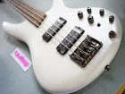 Ibanez 4 String Electric Bass SR300E-PW Pearl White W/ Soft Case New. Price: $499.99.