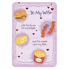 Funny Birthday Card For Wife, Food Bacon Cheese By American Greetings + Envelope New. Price: $5.99.