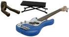 Children's Professional Starter Bundle Left Handed Electric Bass Guitar & More New. Price: $110.99.