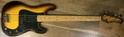Hondo 830 Deluxe Series Gloss Golden Sunburst Finish Electric Bass Guitar For. Price: $249.99.