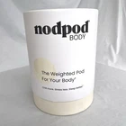 Nodpod Body 6.5LB Compact Weighted Blanket Perfect For Relaxation Lounging Bone New. Price: $49.00.