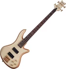 Schecter Stiletto CUSTOM-4 Electric Bass Gloss Natural New. Price: $899.00.