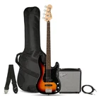 Squier Affinity Series Pj Bass Pack With Fender Rumble 15G Amp 3-COLOR Sunburst New. Price: $429.99.