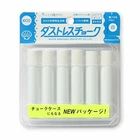 Rikagaku White Dustless Chalk 6-PIECES (DCC-6-W) Japan Import New. Price: $22.59.