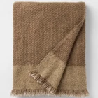 Threshold Studio Mcgee Boucle Throw Blanket 50X60 Tan New Soft Woven. Price: $29.99.