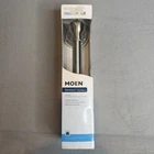 Moen Banbury 9 In. X 0.875 Grab Bar Press And Mark Brushed Nickel Small Scratch Open. Price: $18.99.
