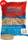 Advantage Rubber Bands Size 33 1 Lb 600 Count Natural Crepe Beige - Us New. Price: $17.95.