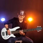 Glarry 44" Gib Electric Guitar Basswood 6 String School Band With Bag New. Price: $109.99.