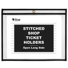 25/PACK C-line Clear Vinyl Document Sleeves 11X8.5 Stitched Shop Ticket Holders New. Price: $29.99.