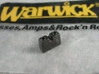 Warwick Narrow Black Bridge Saddle Normal Spaced Nt Thumb Bass Guitar Part New. Price: $15.00.