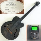 Aria Fretless Acoustic Electric Guitar Bass FEB-F2/FL Stbk Maintenance Product Used. Price: $561.86.