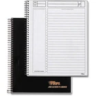 Tops Products Journal Notetaking Planner, Wirebound, Ruled, 8-1/2"X6-3/4", Bl... New. Price: $13.94.