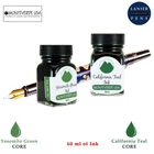 Monteverde 60ML Core Ink Bottle (30ML Yosemite Green, California Teal) New. Price: $12.45.