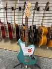 Squier Limited Edition Affinity Series Jaguar - Mystic Seafoam Used. Price: $377.99.