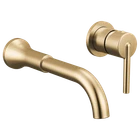 Delta Trinsic T3559LF-CZWL Wall Mount Bathroom Faucet Trim Champagne Bronze New. Price: $409.00.
