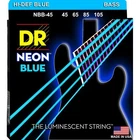 Dr NBB-45 Neon Hi-def Blue Bass Strings, 45-105 Medium 4-STRING New. Price: $29.99.