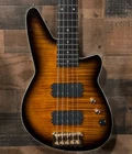 Reverend Mercalli 5 Fm Coffee Burst Flame Maple Bass Guitar New. Price: $1399.00.