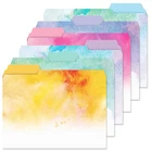 Brushstrokes File Folders Value Pack - Bulk Set Of 24, 6 Pretty Decorative De... New. Price: $37.04.