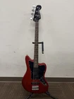 Vintage Modified Fender Squier Jaguar Bass Special Candy Apple Red Used. Price: $399.99.