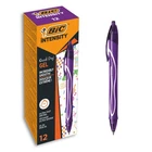 Bic Gel Ocity Quick Dry Pens 12 Count Medium Point Purple Writing Ink New. Price: $48.19.