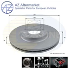 Fits Peugeot 407 2004- 508 2010-2018 + Other Models Az Front Brake Disc #1 New. Price: $56.05.