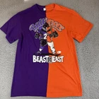 Baltimore Ravens Orioles Split Shirt Beast Of The Mens Medium Nfl Mlb Used. Price: $27.99.