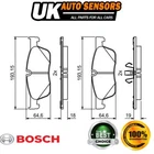 Fits Jaguar Xe F-pace Xf + Other Models Bosch Front Brake Pads Set #2 New. Price: $66.30.