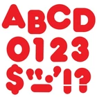 Red Decorative Magnet Letters Numbers Punctuation For Classroom Displays 50 Pcs New. Price: $23.49.