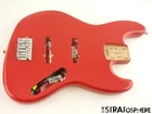 Fender American Professional Classic Jazz Bass Body Hardware Faded Dakota Red Open. Price: $539.99.