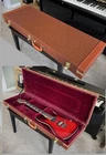 Pros Or Beginners! Glarry Plush Walnut Pleather Hard Case 4 Electric Guitar! New. Price: $174.00.