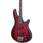 Schecter Hellraiser EXTREME4 Electric Bass Guitar Satin Crimson Red Burst New. Price: $1399.00.